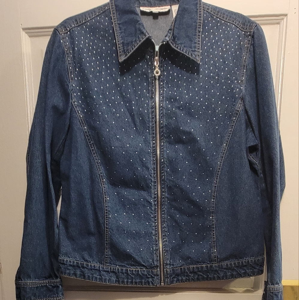 Y2K Embellished Denim Jacket